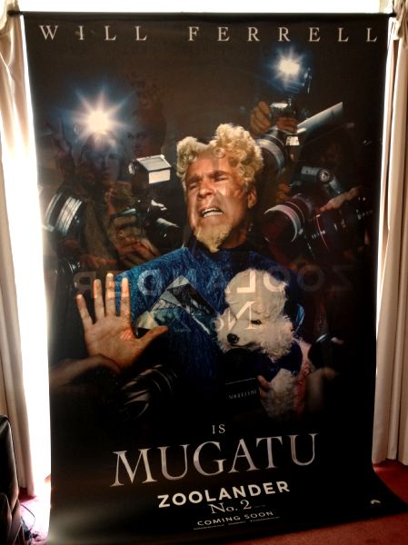 Cinema Banner: ZOOLANDER NO 2 2016 (Main & Mugatu) Ben Stiller Will Ferrell Cinema Banner: ZOOLANDER NO 2 2016 (Main & Mugatu) Ben Stiller Will Ferrell