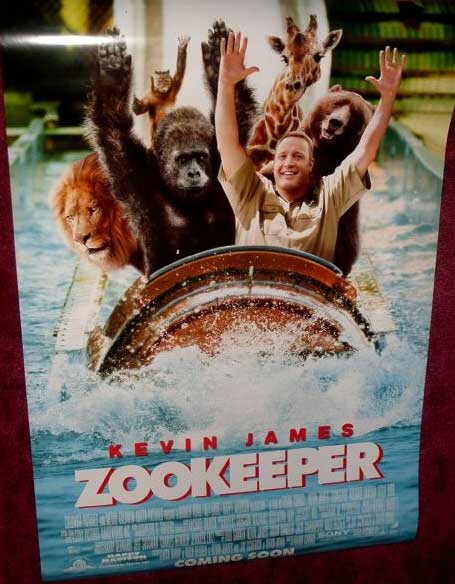 ZOOKEEPER: Log Flume One Sheet Film Poster