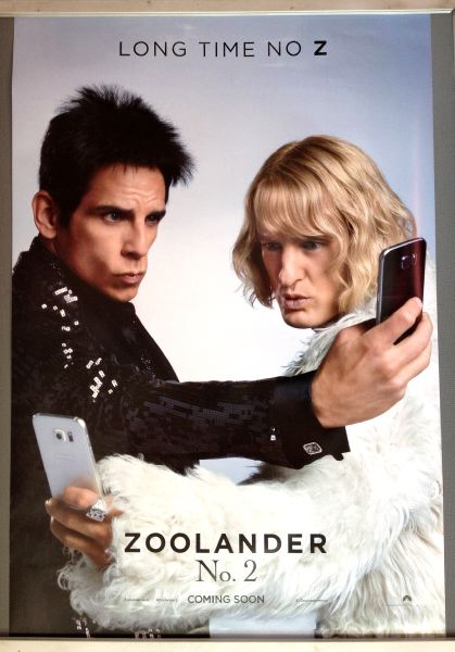 Cinema Poster: ZOOLANDER NO 2 2016 (Advance One Sheet) Ben Stiller Owen Wilson Cinema Poster: ZOOLANDER NO 2 2016 (Advance One Sheet) Ben Stiller Owen Wilson