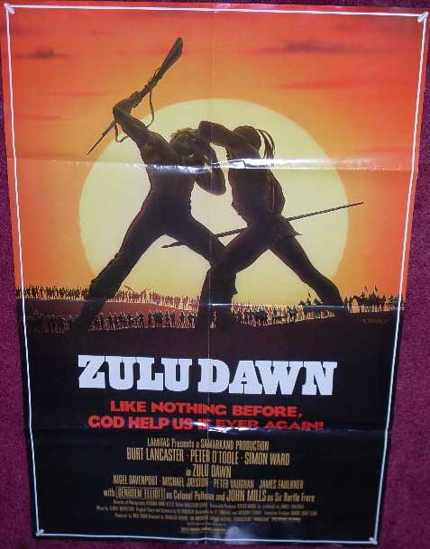 ZULU DAWN : Main One Sheet Film Poster